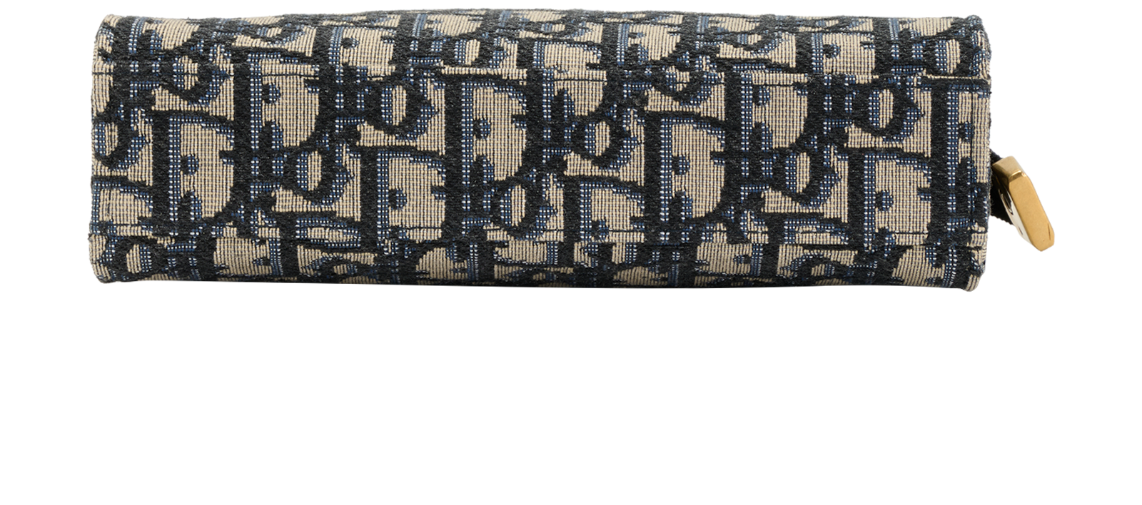 Christian Dior Oblique Pouch, &pound;450, Accessories, Blue, Canvas, Top view